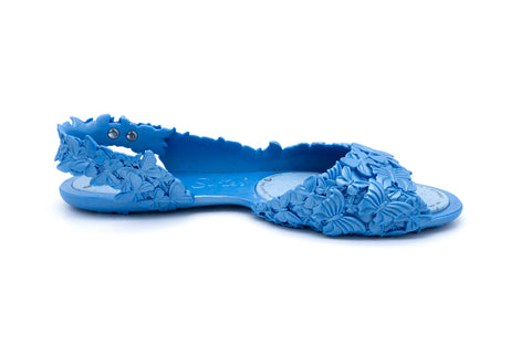 FLEXI Butterfly Glossy Blue Sandal