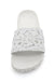 Fashionable Butterfly Slides White