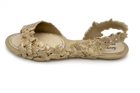 elegant butterfly designed women's footwear