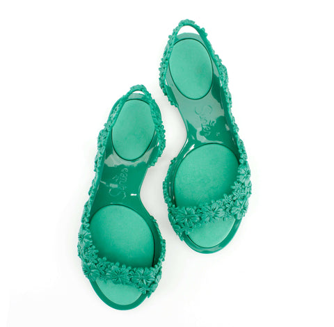 Beautiful Green Flat Sandals for Women